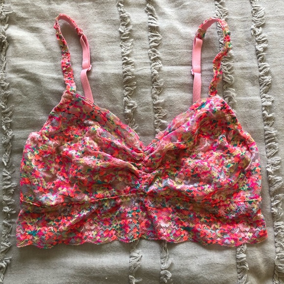 multi colored bralette